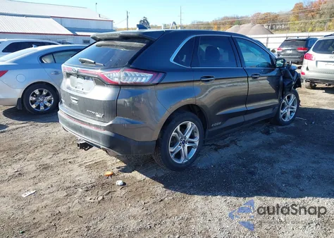 2018 Ford Edge Titanium from USA, damaged, VIN 2FMPK4K93JBB89489